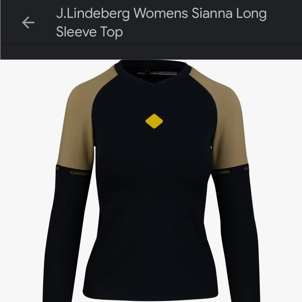 J. Lindeberg Sianna Long Sleeve Top